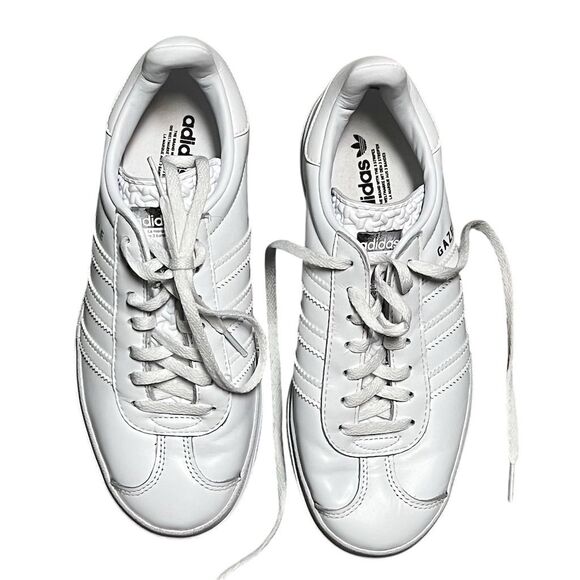 Adidas Gazelle Bold Unisex Sneakers White Size 6.5 Athletic Shoes - Picture 1 of 10